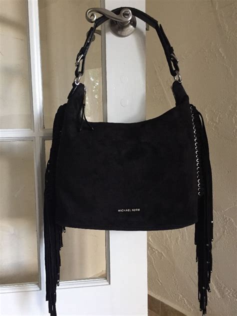 Michael Michael Kors Large Fringed Billy Hobo w/ Tags 